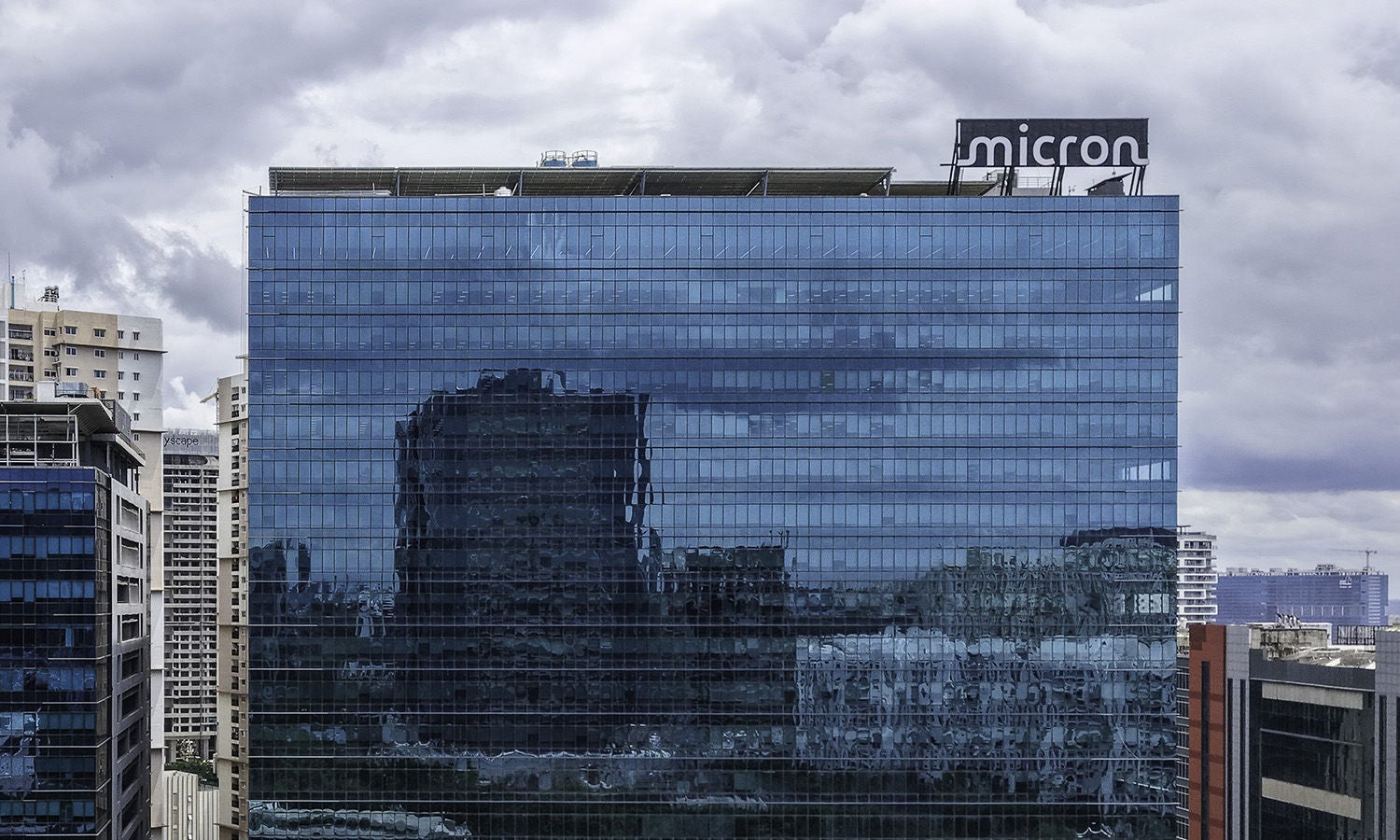 位于印度海得拉巴的美光大厦