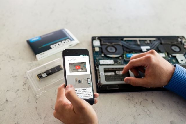 Crucial SSD home office