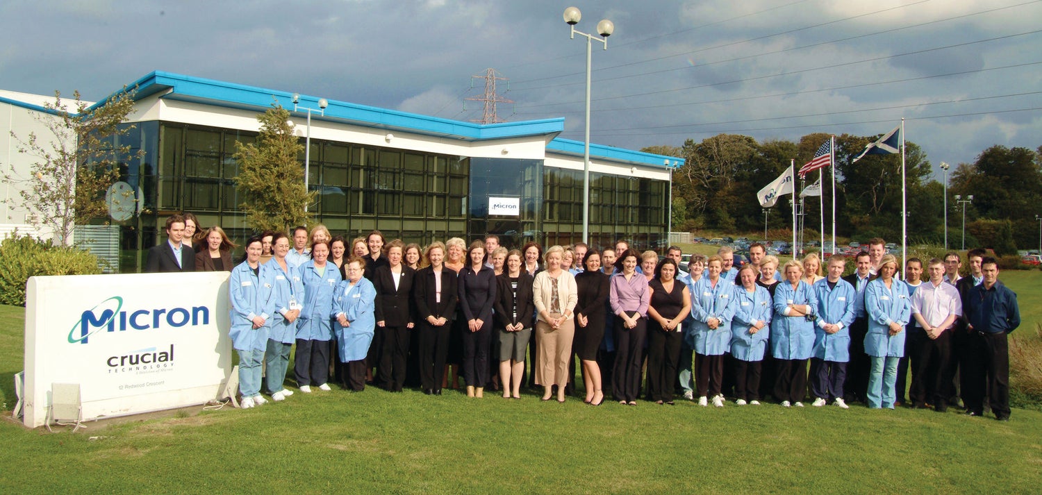 We expand internationally with facilities in Scotland