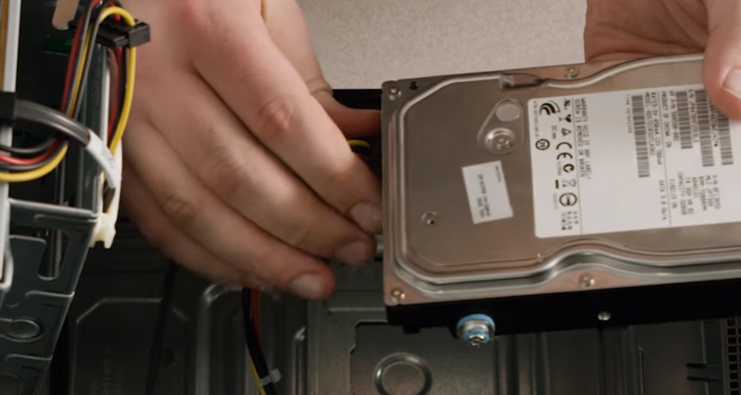 Remove the storage drive