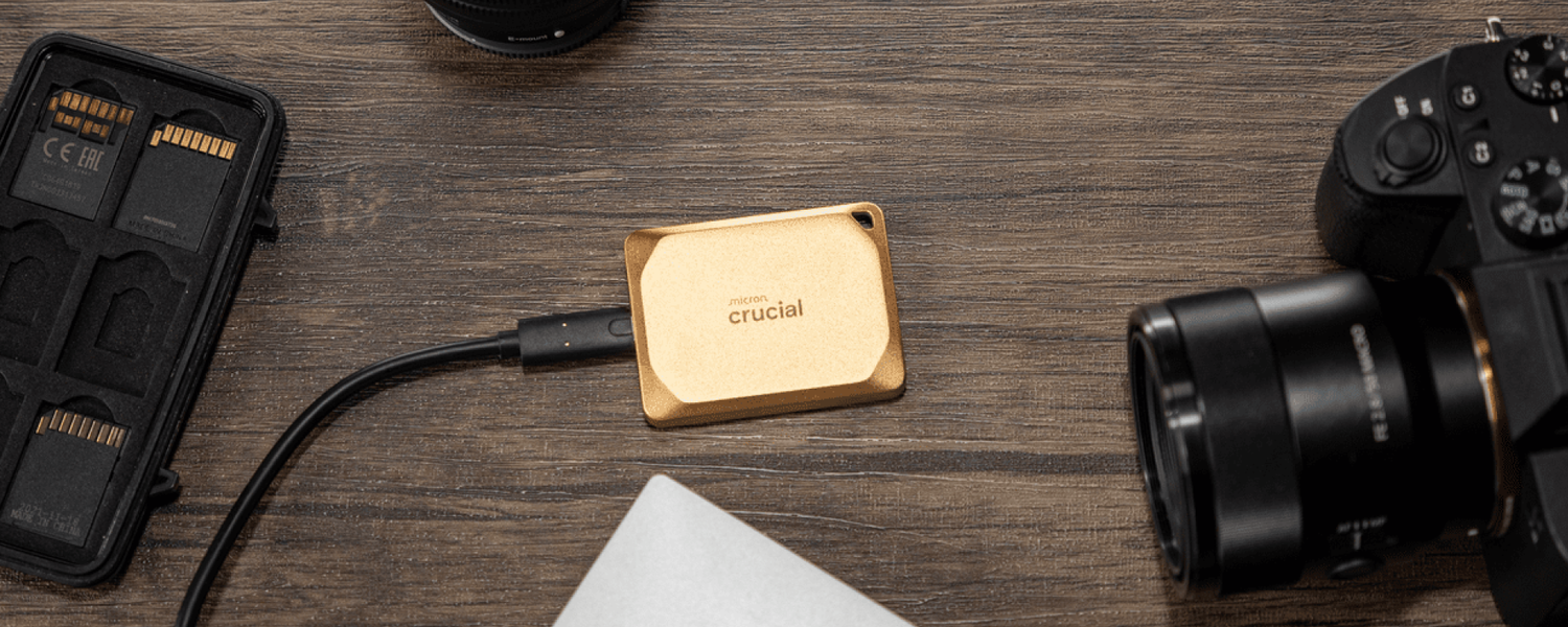 Crucial X10pro SSD keyart hero