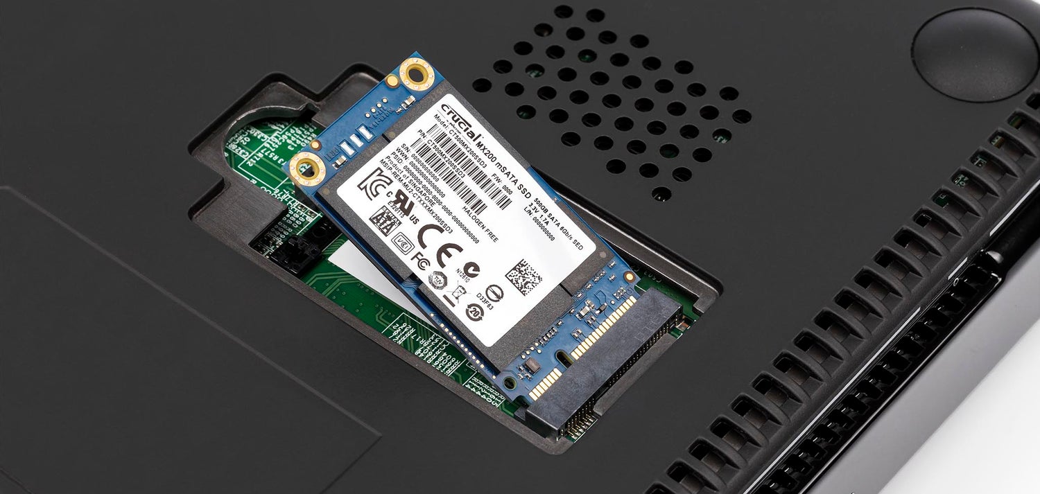 Crucial MSATA SSD